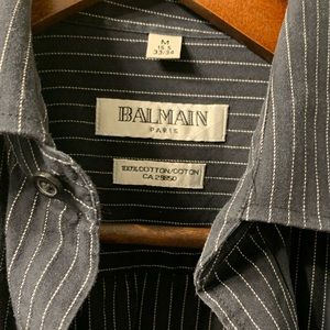 Authentic Balmain Dress Shirt